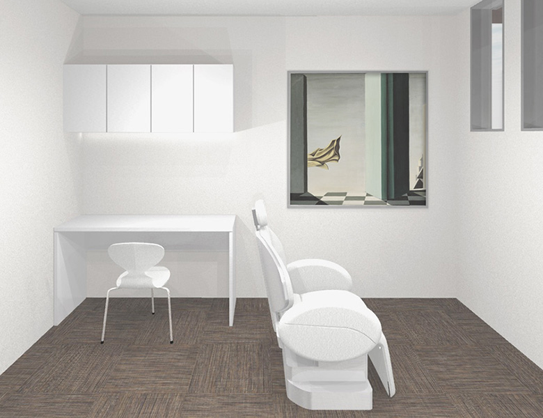 外苑前（東京）の歯医者、Angel総合歯科のプライバシー設計